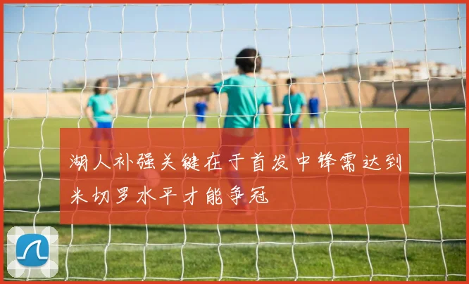 湖人补强关键在于首发中锋需达到米切罗水平才能争冠